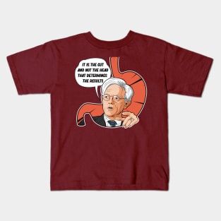 The Gut and Not The Head | Peter Lynch Kids T-Shirt